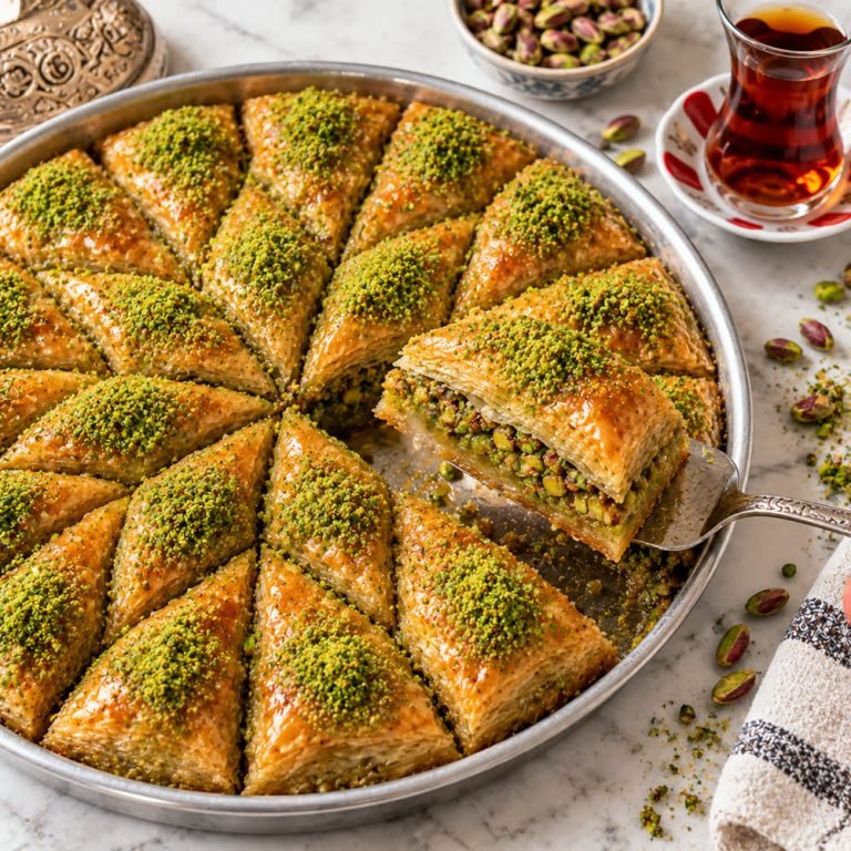 Pistachio baklava
