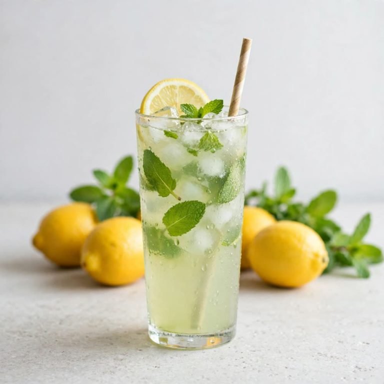 Mint lemonade